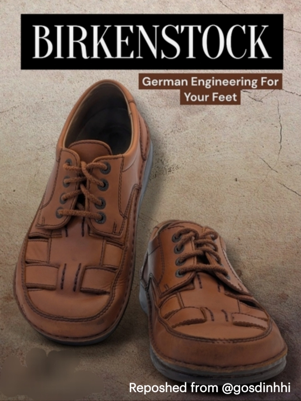 🟤BIRKENSTOCK Bodega Woven Cognac Leather EU 42